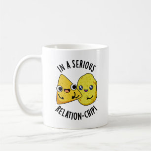Mug Dans une relation sérieuse -chip Drôle de jeu de m
