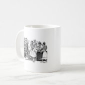 Mug "Dansant le Jarabe dans l'autre monde " (Devant gauche)