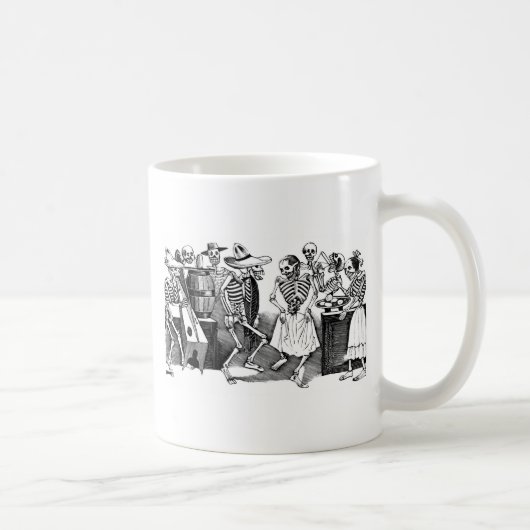 Mug "Dansant le Jarabe dans l'autre monde " (Droite)
