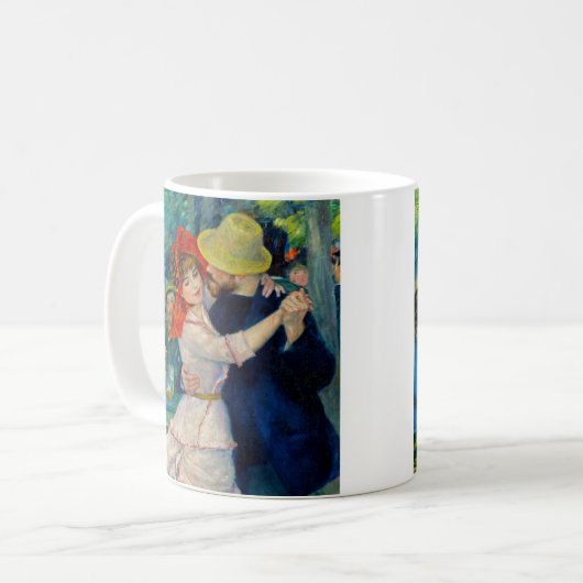 Mug Danse à Bougival Pierre Renoir (Devant gauche)