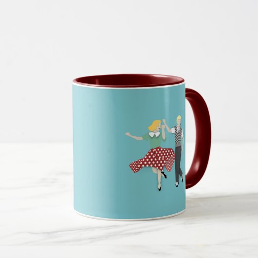 Mug Danse à voile (Devant droit)