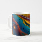 Mug Danse Abstraite d'huile et d'eau (Devant gauche)