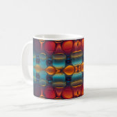Mug Danse Abstraite d'huile et d'eau (Devant gauche)