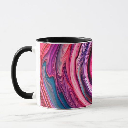 Mug "Danse Abstraite rayonnante" (Gauche)