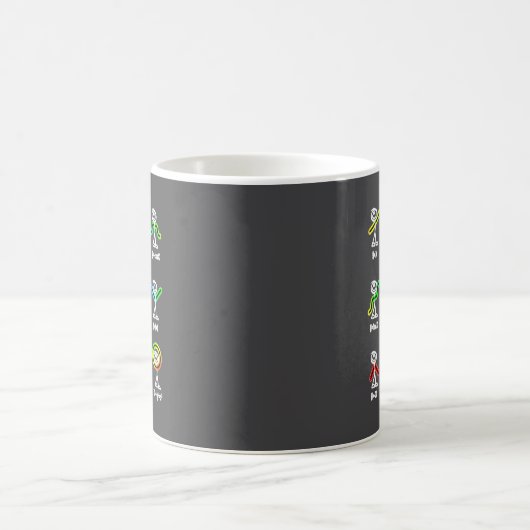 Mug Danse algébrique Figures de graphique drôles Mathé (Centre)