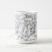 Mug Danse Avec Des Chats 🐈 (Centre)