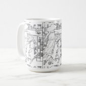 Mug Danse Avec Des Chats 🐈 (Devant gauche)