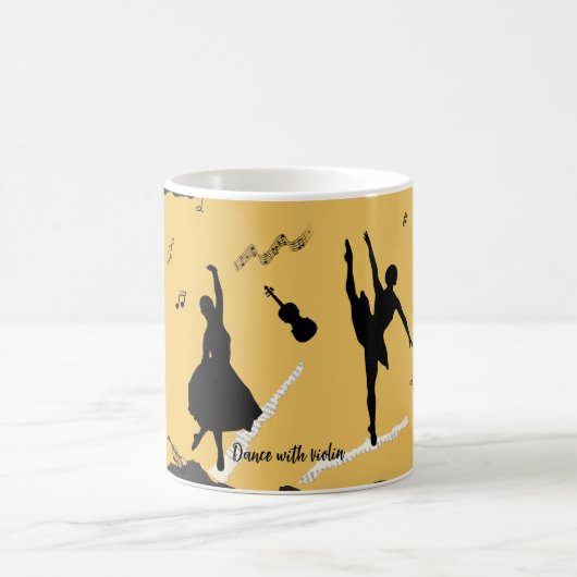Mug Danse avec violon (Centre)