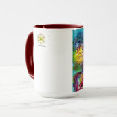 Mug DANSE CARNIVALE Vénétie Masquerade Ball (Devant gauche)