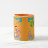 Mug Danse céleste à la pagaie orange (Centre)