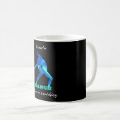 Mug Danse Comme personne ne regarde Abstrait (Devant droit)