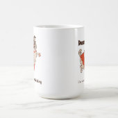 Mug Danse comme personne ne regarde Carlin Girl Coffee (Centre)