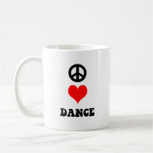 Mug Danse d'amour de paix (Gauche)