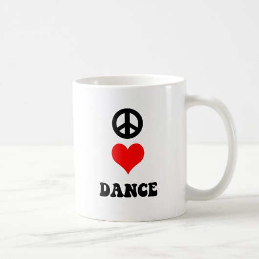Mug Danse d'amour de paix (Droite)