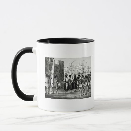 Mug Danse de Buffalo chez Pueblo de Zuni (Gauche)