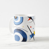 Mug Danse de cote circulaire Abstraite (Devant gauche)