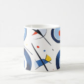 Mug Danse de cote circulaire Abstraite (Centre)