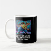 Mug Danse de dinosaure drôle dinosaure dansant  (Gauche)