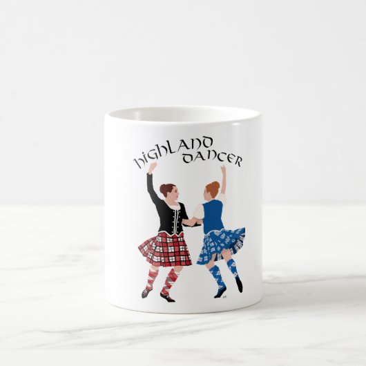 Mug Danse de Highland écossaise Reel (Centre)