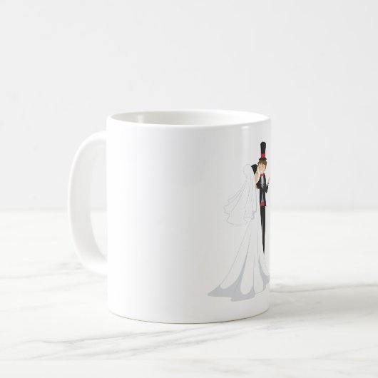 Mug Danse De Mariée Et De Pièce (Devant gauche)