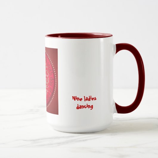 Mug Danse de neuf dames (Droite)