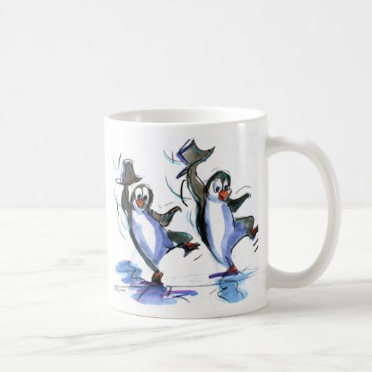 Mug danse de pingouins (Droite)