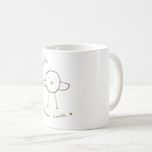 Mug Danse de poulet (Devant droit)