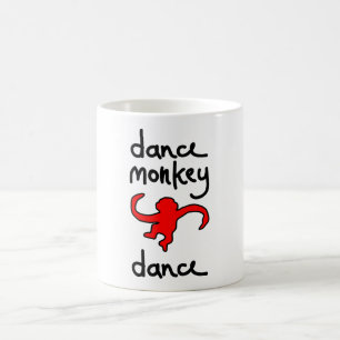Mug danse de singe de danse