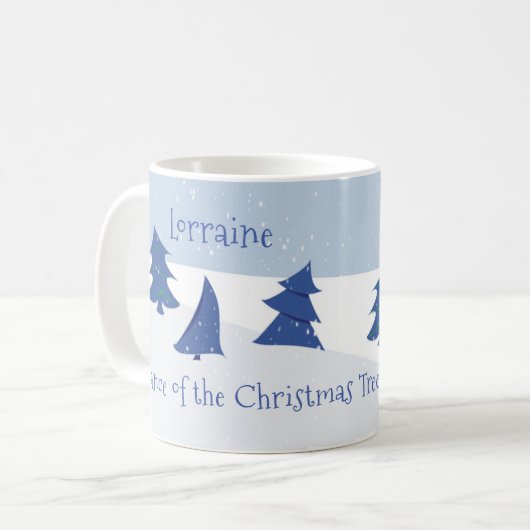 Mug Danse des arbres de Noël (Devant gauche)