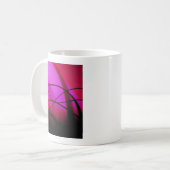 Mug Danse d'herbe magenta (Devant gauche)
