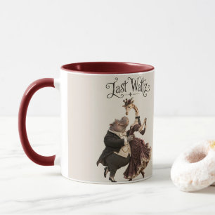 Mug Danse d'Hippopotame et de Girafe