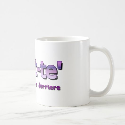 Mug Danse drôle de Fouette (Droite)