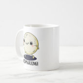 Mug Danse drôle de marche lunaire Jeu de mots (Devant gauche)