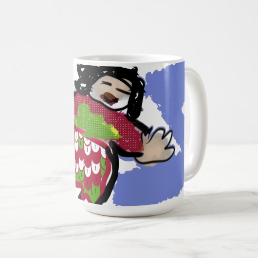 Mug danse du patin à glace (Devant droit)