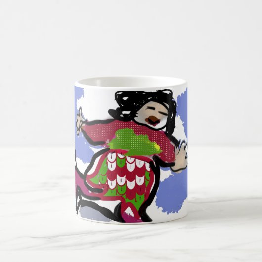 Mug danse du patin à glace (Centre)