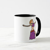 Mug Danse du ventre (Devant droit)
