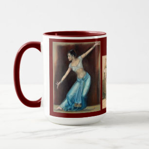 Mug "Danse du ventre (égyptien arabe : ♥ ص chanter)