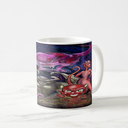 Mug Danse éffrayante (Devant droit)