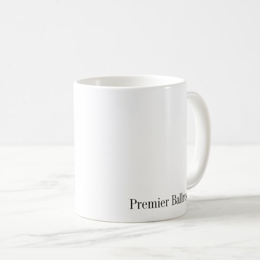 Mug Danse et café (Devant droit)