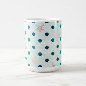 Mug Danse étoile de mer pointillée (Centre)