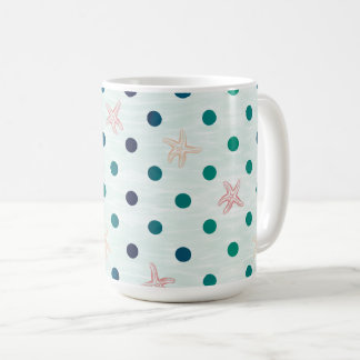 Mug Danse étoile de mer pointillée