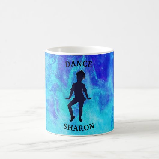 Mug Danse galaxie de la fille (Centre)