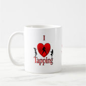 Mug Danse I Heart Tap (Gauche)