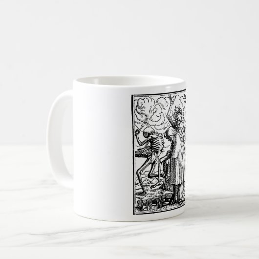 Mug Danse macabre, Dance of macabre (jambe (Devant gauche)