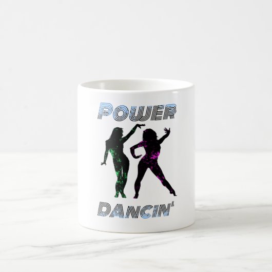 Mug Danse - Retro Power Dancing' Girls style Lava (Centre)