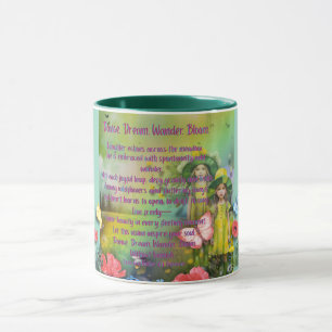 Mug Danse. Rêve. Errer. Fleurir. — Fessier Inspirant