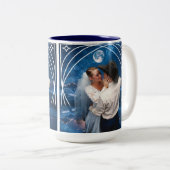 Mug Danse Romantique des Mariés - Cadeau de Mariag (Devant droit)