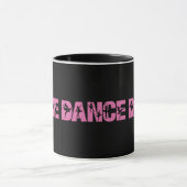 Mug DANSE Rose avec coutures Ballerina (Centre)
