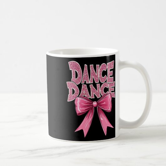 Mug Danse Rose Danse Bow Cute Ballet Considérant Cl Gi (Droite)