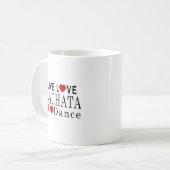 MUG DANSE VIVANTE DE L'AMOUR BACHATA (Devant gauche)